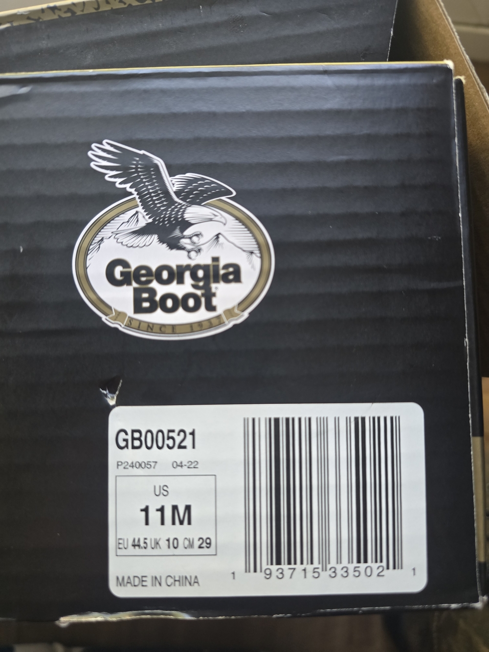 Georgia Boot Men's AMP LT Edge Waterproof Work Boots - Picture 7 of 7